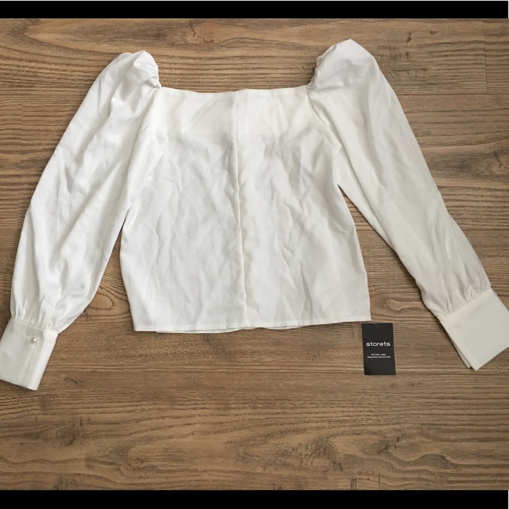 Ivory blouse - Picture 3 of 3
